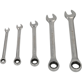 Jeu de clés mixtes à cliquet, 6 - 32 mm Brilliant Tools