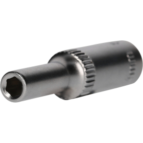 Douille 6 pans longue 1/4", 4 - 13 mm Brilliant Tools