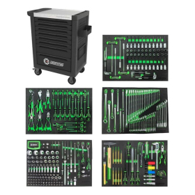 Servante d’atelier 8 tiroirs + 341 outils COMPETITION - 512.5341