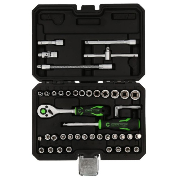 Coffret de douilles 1/4" 48pcs COMPETITION - 512.0048