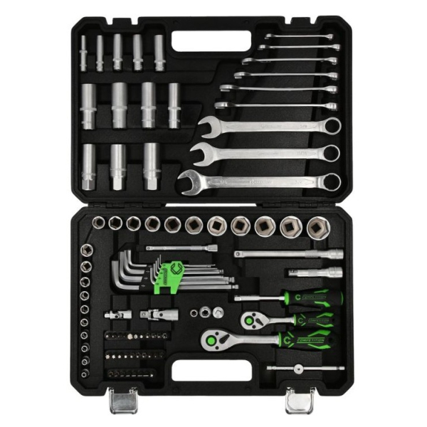 Coffret de douilles 1/4"+3/8" 91pcs COMPETITION - 512.0092