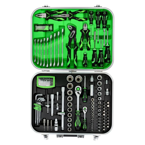 Coffret d'outillage généraliste 1/4"+1/2" 143pcs COMPETITION - 512.0144