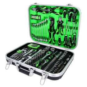Coffret d'outillage généraliste 1/4"+1/2" 143pcs COMPETITION - 512.0144