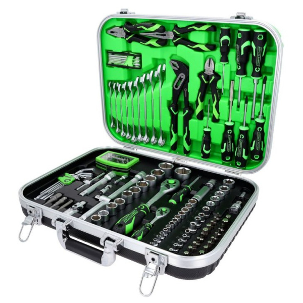 Coffret d'outillage généraliste 1/4"+1/2" 143pcs COMPETITION - 512.0144