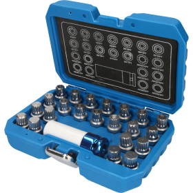 Coffret de démontage d'écrous antivols VW, 23 pcs Brilliant Tools - BT691260 