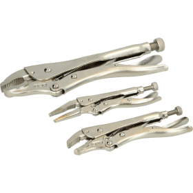 Jeu de pinces étaux à verrouillage, 3 pcs Brilliant Tools - BT065003 