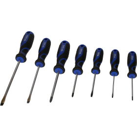 Jeu de tournevis Fente, PHILIPPS, 7 pcs Brilliant Tools - BT033007 