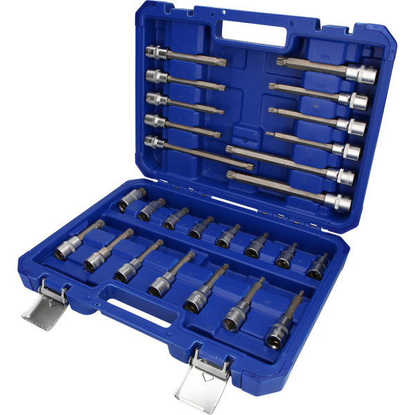 Coffret de douilles 1/2'', XZN, 26 pcs Brilliant Tools - BT022026 