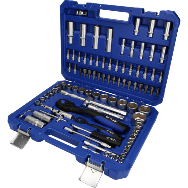 Coffret de douilles et cliquets, 94 pcs Brilliant Tools - BT023094 