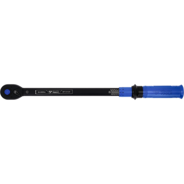 Clé dynamométrique à cliquet réversible 1/2", 20-200Nm Brilliant Tools - BT141920 