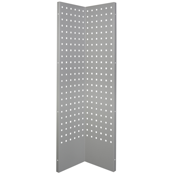 Extension d'angle de panneaux perforés grise 1 pièce pour Mobilio KRAFTWERK - 3964-16.11