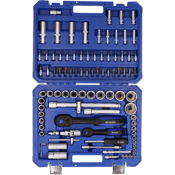 Coffret de douilles et cliquets 94pcs BRILLIANT TOOLS - BT023094