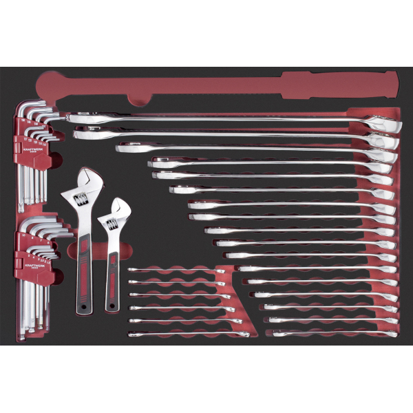 Servante BT700 PRO 7 tiroirs + Composition 278 outils KRAFTWERK - 102.117.110