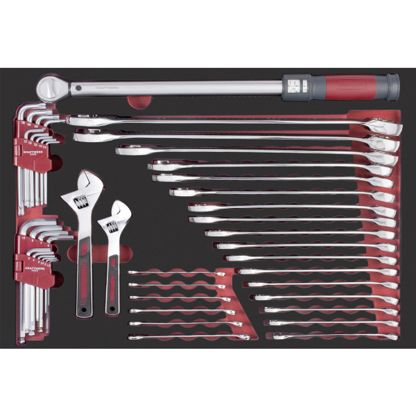 Servante BT700 PRO 8 tiroirs + Composition 296 outils KRAFTWERK - 102.118.108