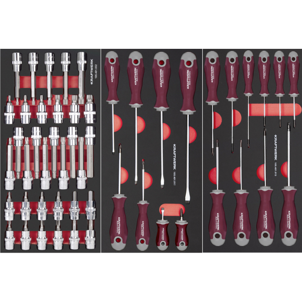 Servante BT700 Pro 8 tiroirs + Composition 236 outils KRAFTWERK - 102.470.510