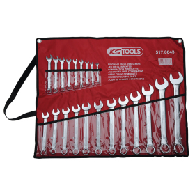 Jeu de 21 clés mixte en trousse, 6-32mm KS TOOLS - 517.0043