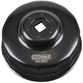 Cloche Filtre à Huile 3/8'' Ø 80-82 mm 15 Cannelures Subaru Toyota Honda KS TOOLS - 150.9331
