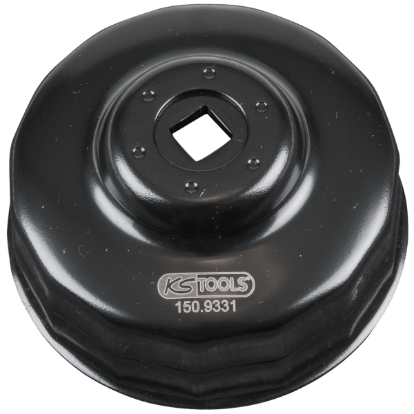 Cloche Filtre à Huile 3/8'' Ø 80-82 mm 15 Cannelures Subaru Toyota Honda KS TOOLS - 150.9331