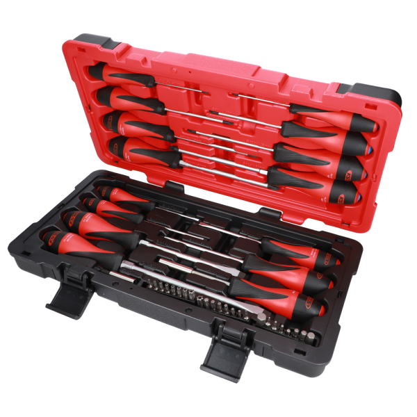 Coffret de tournevis ULTIMATE et embouts de vissage 1/4'' 40pcs KSTOOLS - 922.6001F