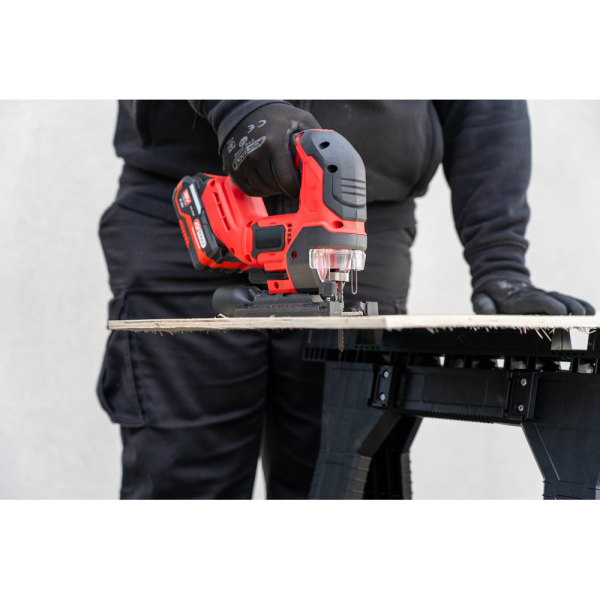 Coffret scie sauteuse sur batterie 18V avec 2 batteries et chargeur KS TOOLS - 515.4780F