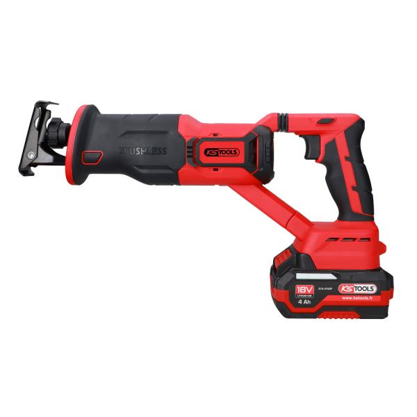 Coffret scie sabre sur batterie 18V avec 2 batteries et chargeur KS TOOLS - 515.4775F