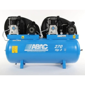 Compresseur à piston tandem 270L 3CV A39 FM3 ABAC - 4116024868