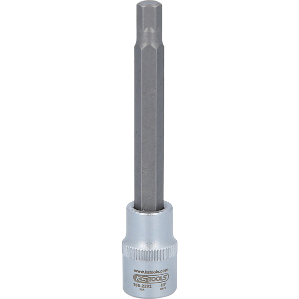Douille tournevis 6 pans creux 3/8" sur l’étrier de frein 7 mm L92mm KS TOOLS - 150.2292F