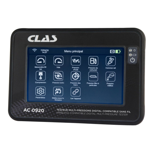 Testeur Multi-Pressions Digital Sans Fil CLAS - AC 0920