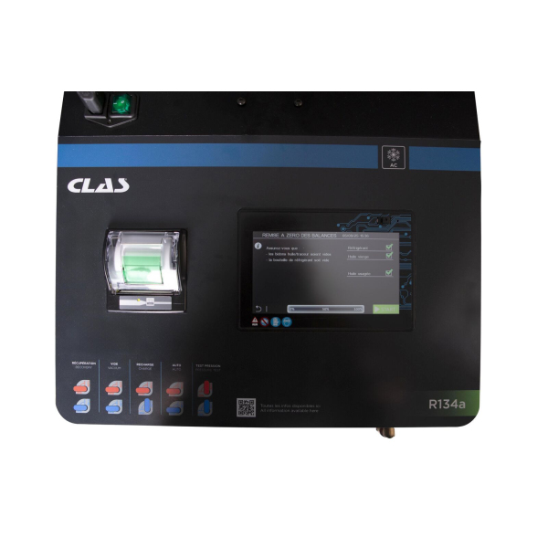 Station climatisation automatique numérique R134a CLAS - AC 9544
