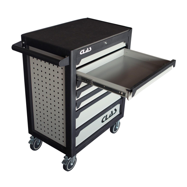 Servante d'atelier 7 tiroirs avec 169 outils CLAS - EG 1410