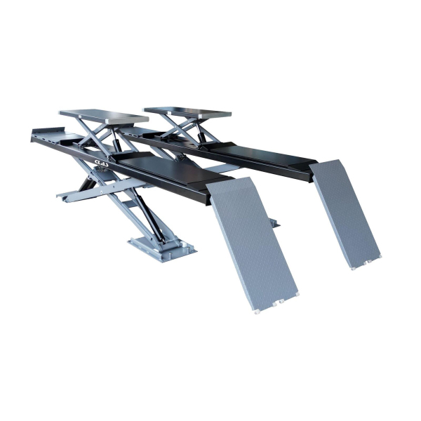 Pont ciseaux extra plat 5T avec levage auxiliaire 4T CLAS - PE 6250T