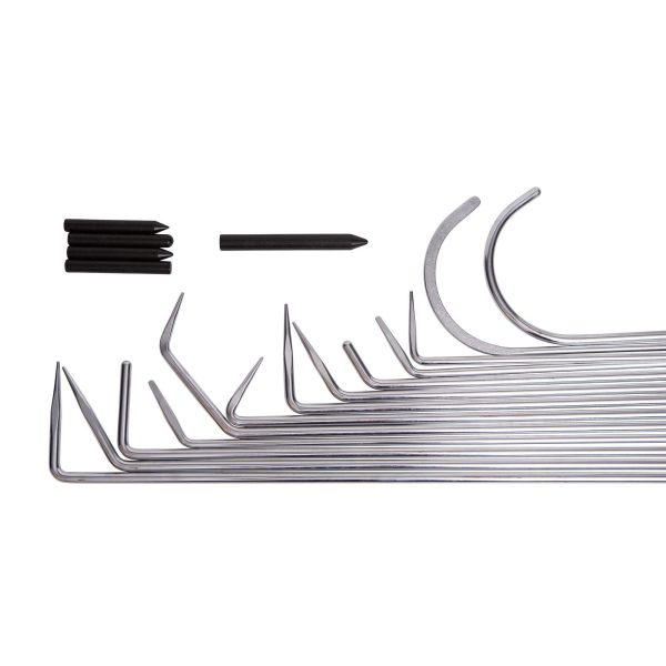 Kit débosselage 13 tringles + accessoires carrosserie CLAS - OC 8200