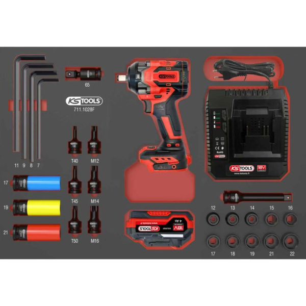 Servante Power édition limitée 2026 7 tiroirs 236 outils KS TOOLS - 826.7234F