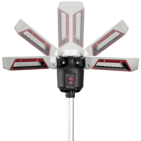 Lampe de travail LED 6000Lm 5 températures avec Trépied Télescopique 224cm KRAFTWERK -  702.005.600