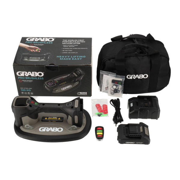 Ventouse électrique Pro Brushless avec housse GRABO - NG11100