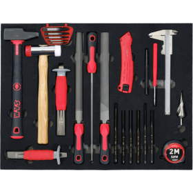 Module mousse 3/3 de 24 outils a frapper SAM - CP-24MM