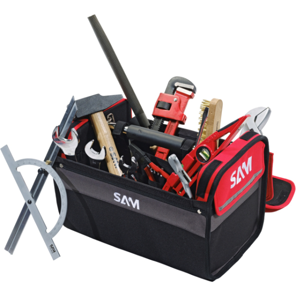 Composition 29 outils de tuyauteur avec bag 30 litres SAM - CP-29TY