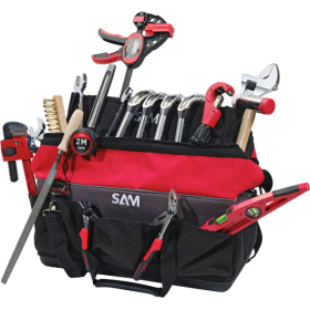 Composition 66 outils tuyauteur iNSTrumenti-STE avec bag 30l SAM - CP-66TYNST