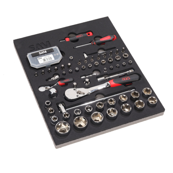 Composition de 150 outils en module mousse pour etab-120 SAM - CP-150-ET