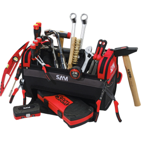 Composition de 189 outils de mecanicien avec bag 39 litres SAM - CP-189mec
