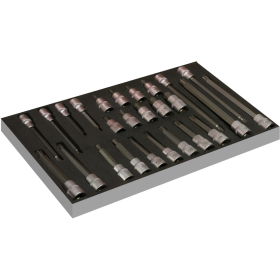 Module mousse 2/3 de douilles tournevis 1/2'' - ribe SAM - CP-SRJMM