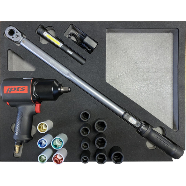 Servante 30n - 6 tiroirs - grise - mecanique - 242 outils SAM - CPP-242PM