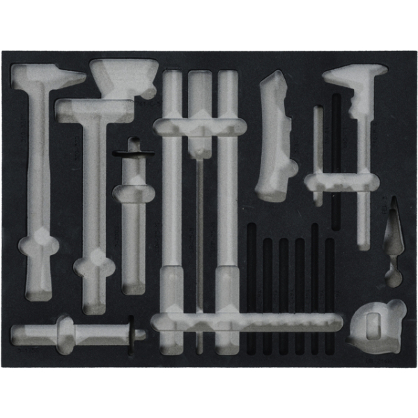 Module mousse 3/3 vide pour composition CP-24MM SAM - modm-250