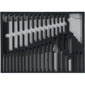 Module mousse 3/3 vide pour composition CP-44ZPM SAM - modm-257