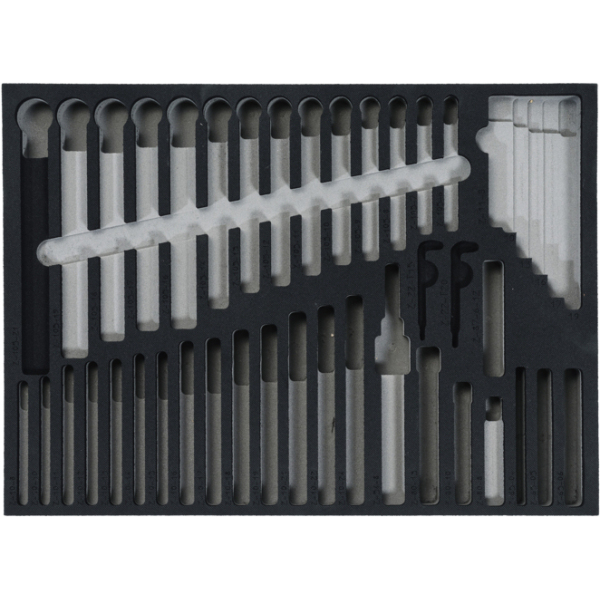 Module mousse 3/3 vide pour composition CP-44ZPM SAM - modm-257