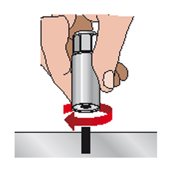 Equerre lame acier 250 MM SAM - 774-a-25