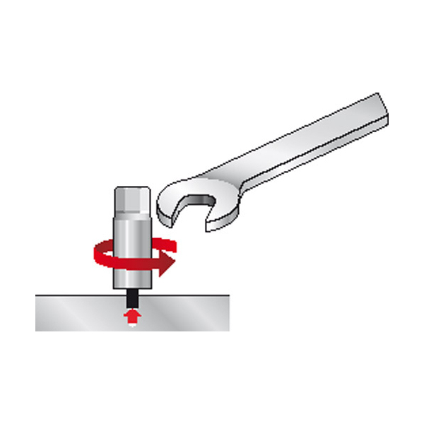 Equerre lame acier 250 MM SAM - 774-a-25