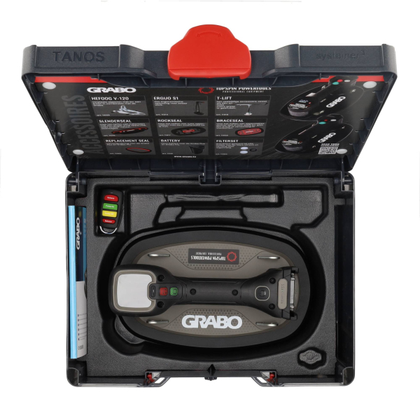 Ventouse électrique Pro Brushless Systainer sans batterie ni chargeur avec coffret GRABO – NG12101