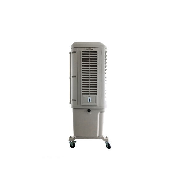 Vue de côté - Rafraîchisseur d'air évaporatif portable 8000m³/h 90L - EVC80