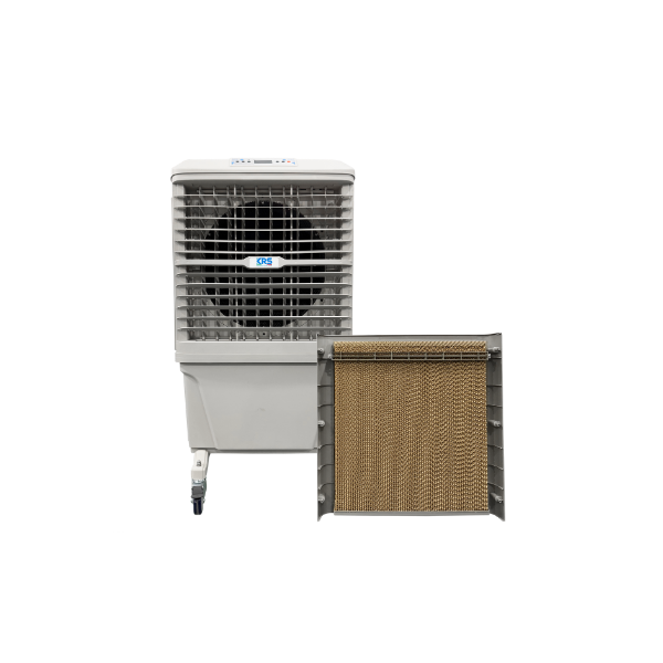 Rafraîchisseur d'air évaporatif portable 8000m³/h 90L - EVC80